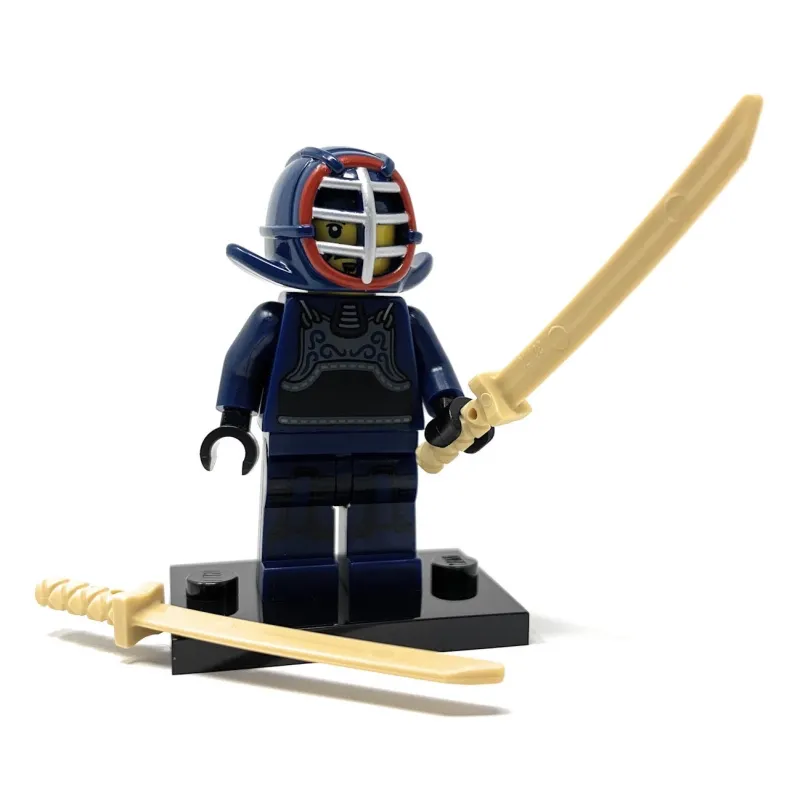 Collectible Minifigures>The Brick Show Shop Kendo Fighter - LEGO Series 15 Collectible Minifigure (2016)