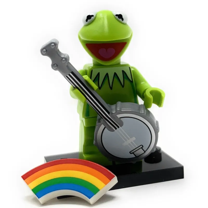 Disney | Collectible Minifigures>The Brick Show Shop Kermit the Frog - LEGO Muppets / Disney Collectible Minifigure (2022)