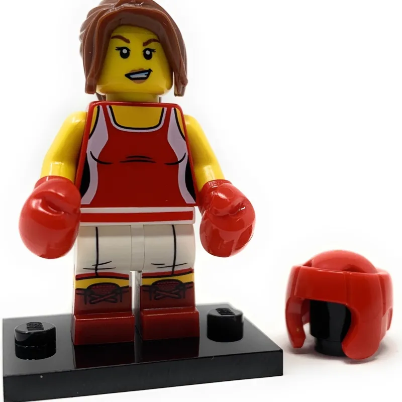 Collectible Minifigures>The Brick Show Shop Kickboxer (Female) - LEGO Series 16 Collectible Minifigure (2016)