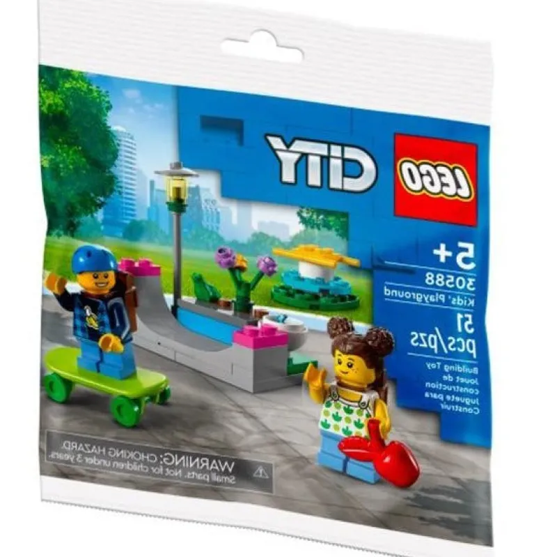 Lego Polybags | Lego City Sets>The Brick Show Shop Kid's Playground - LEGO City Polybag Set (30588)