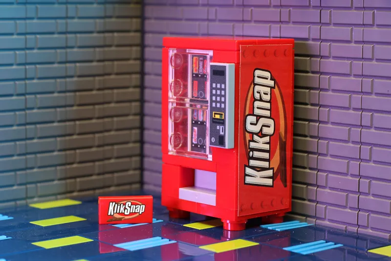 B3 Customs | Custom Parts>The Brick Show Shop Klik Snap - B3 Customs® Candy Vending Machine