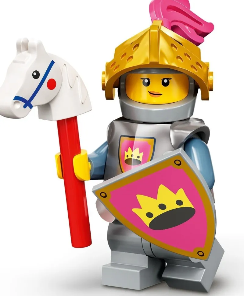Collectible Minifigures>The Brick Show Shop Knight of the Yellow Castle - LEGO Collectible Minifigure 71034 (Serie