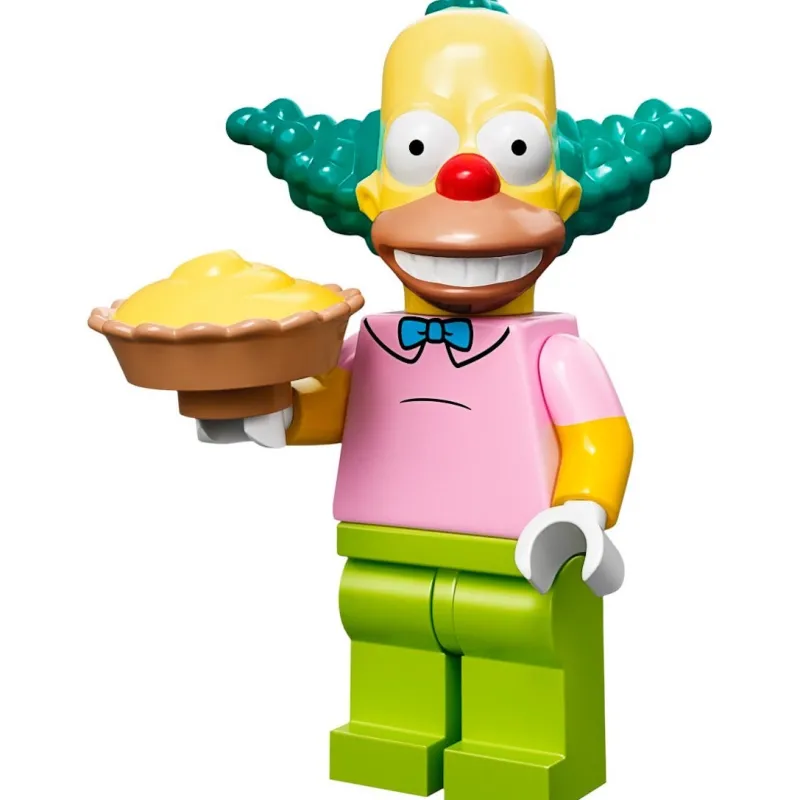 Collectible Minifigures>The Brick Show Shop Krusty the Clown - LEGO Simpsons Collectible Minifigure (Series 1) (20