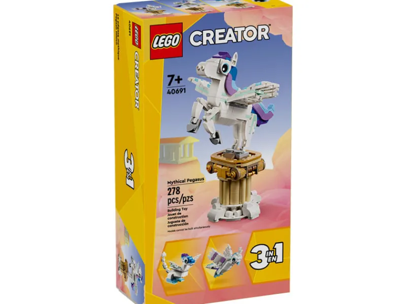 Retired Lego Sets>The Brick Show Shop LEGO Creator Mythical Pegasus GWP (40691)
