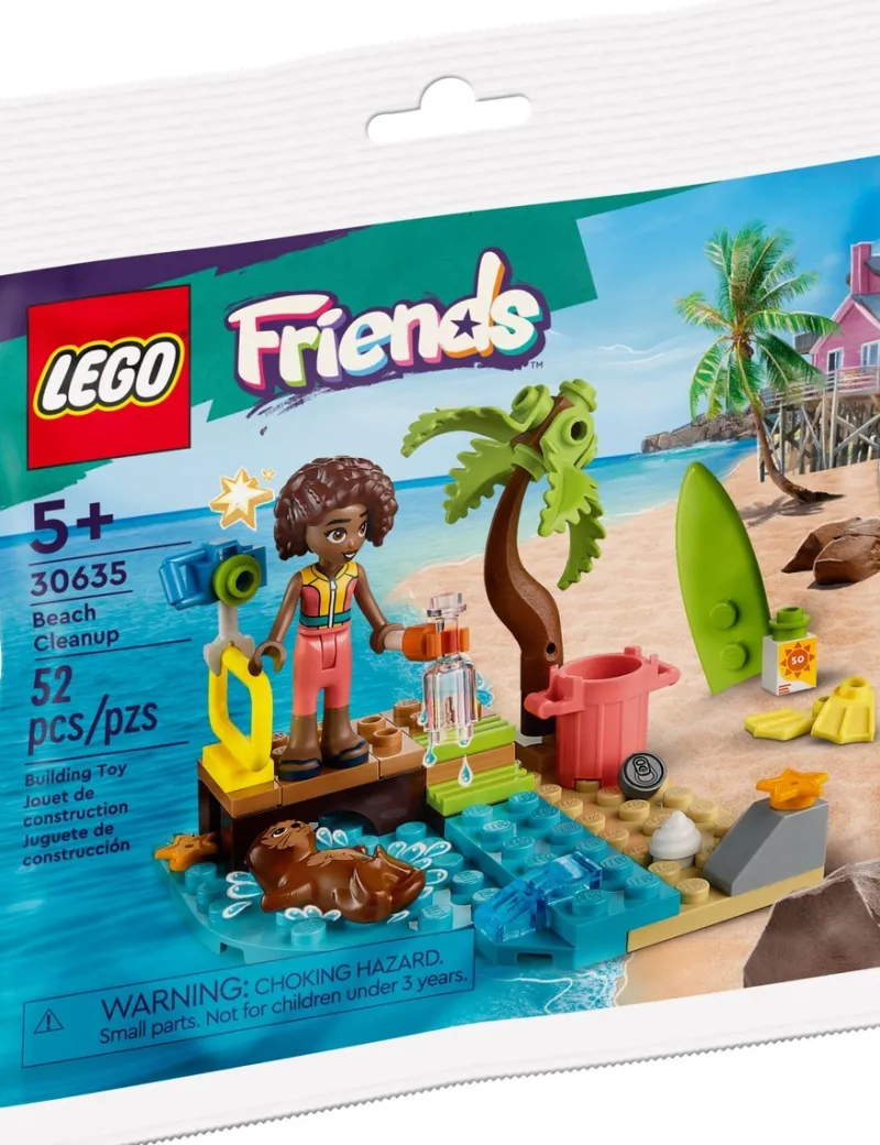 Lego Polybags>The Brick Show Shop LEGO Friends Beach Cleanup Polybag Set (30635)