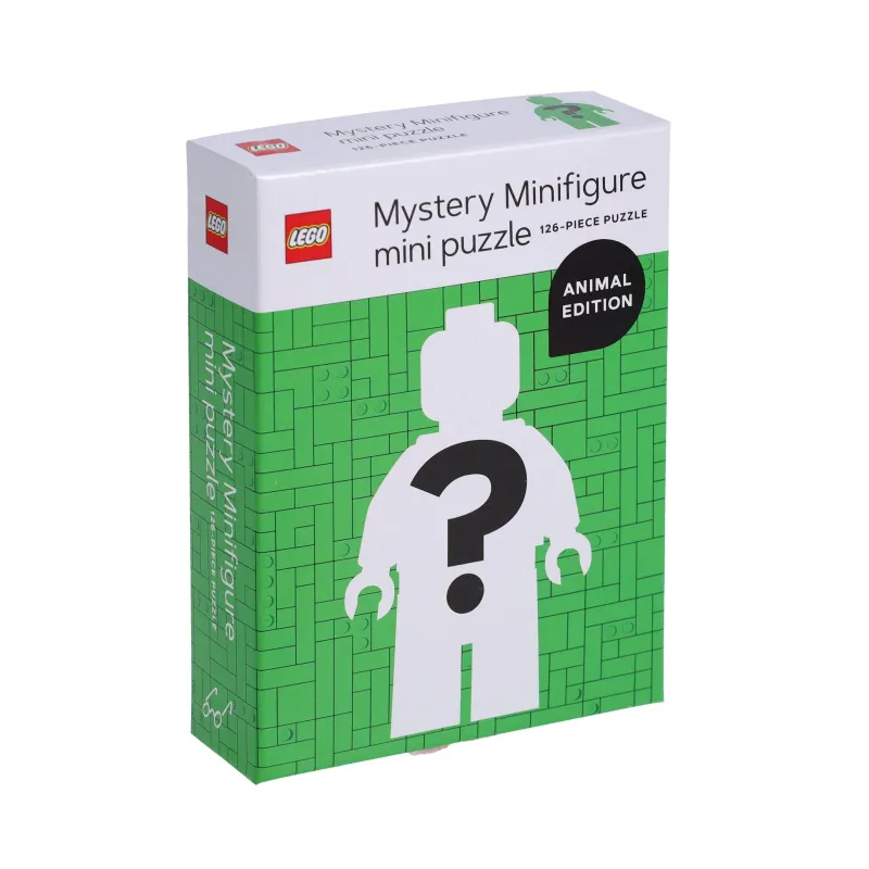 Lego Puzzles>The Brick Show Shop LEGO Mystery Minifigure Mini Puzzle (Animal, Green Edition)