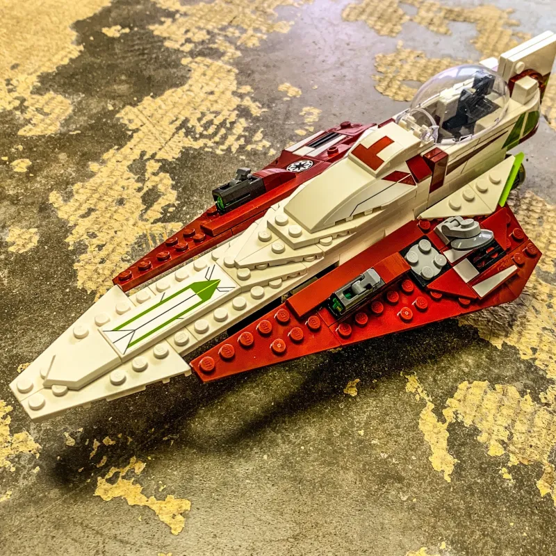 Cannons (star Wars)>The Brick Show Shop LEGO Star Wars Obi-Wan’s Kenobi Jedi Starfighter [LOOSE]