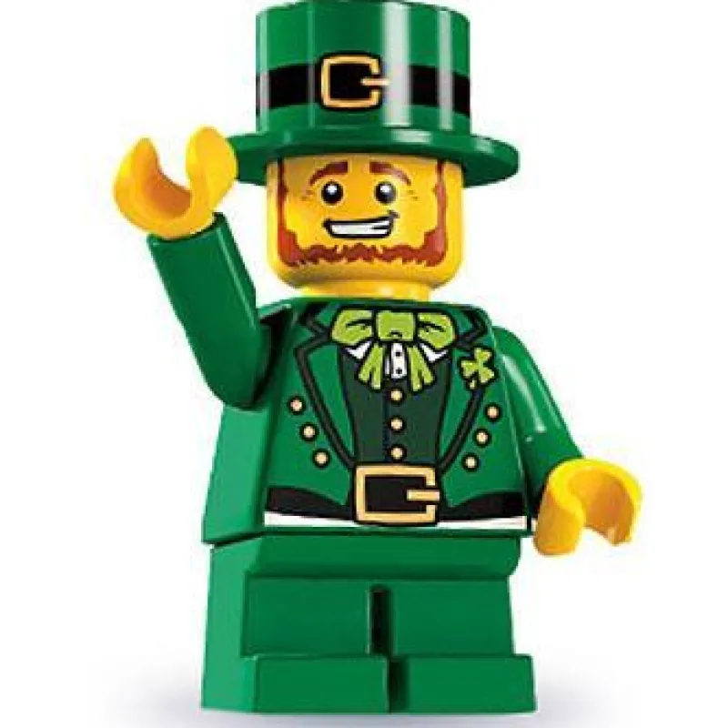 Collectible Minifigures>The Brick Show Shop Leprechaun - LEGO Series 6 Collectible Minifigure (2012)