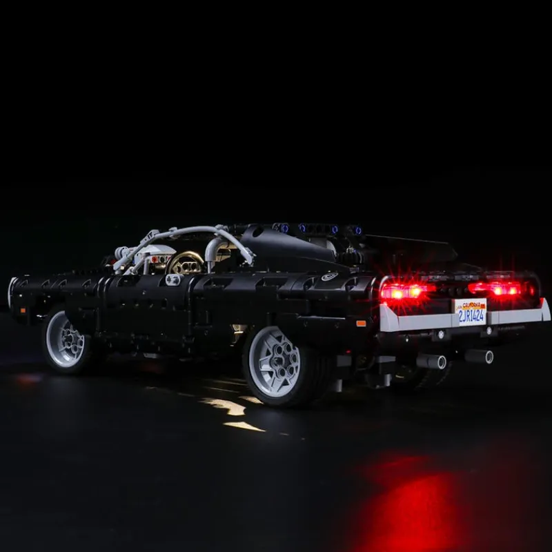 Lego Lighting>The Brick Show Shop Lights for LEGO Dom's Dodge Charger Set (42111) - BriksMax