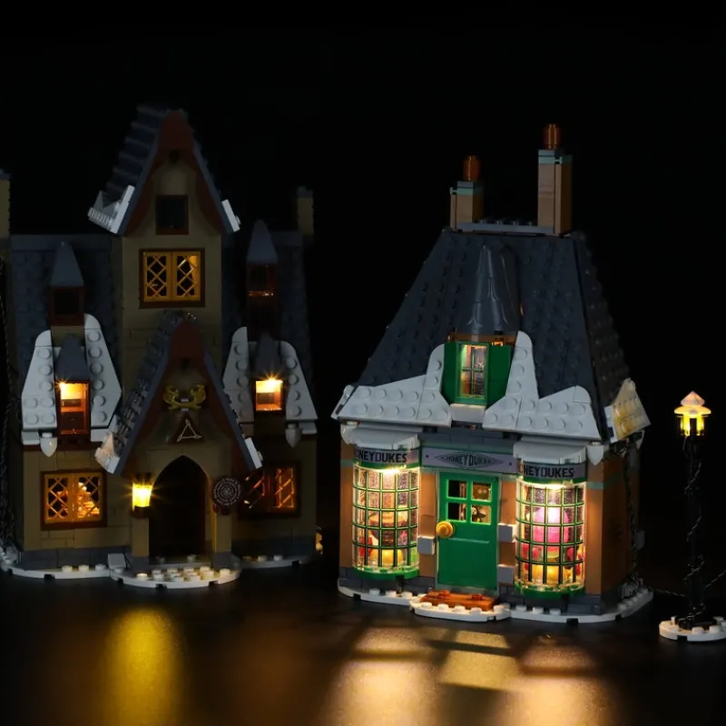 Lego Lighting>The Brick Show Shop Lights for LEGO Hogsmeade Village Visit Set (76388) - BriksMax