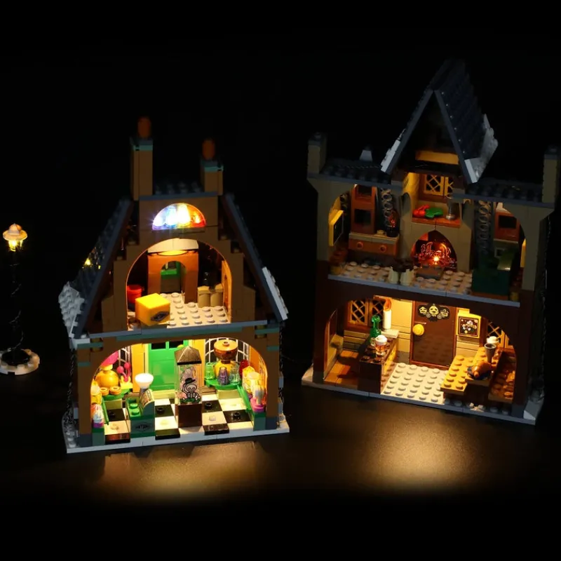 Lego Lighting>The Brick Show Shop Lights for LEGO Hogsmeade Village Visit Set (76388) - BriksMax