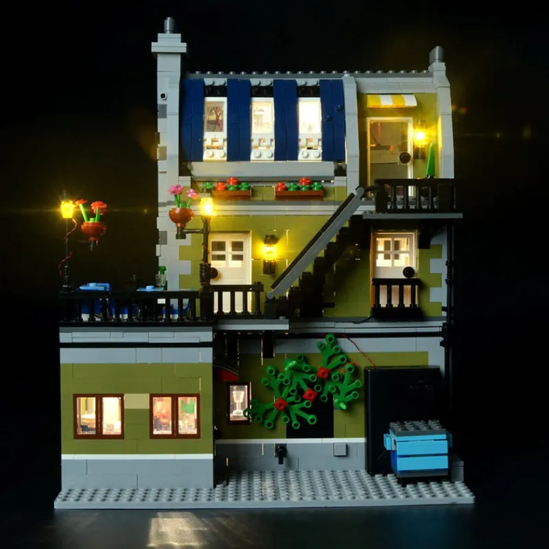 Lego Lighting>The Brick Show Shop Lights for LEGO Parisian Restaurant Set (10243) - Lighttailing