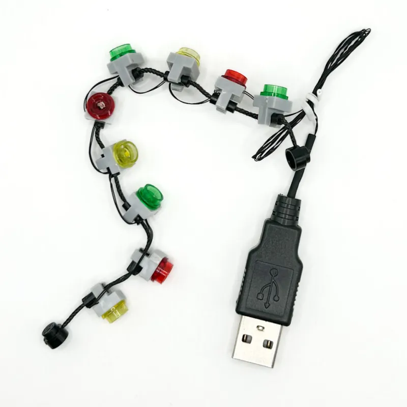 Lego Lighting>The Brick Show Shop Light-Up Christmas Lights Strand for LEGO Layouts
