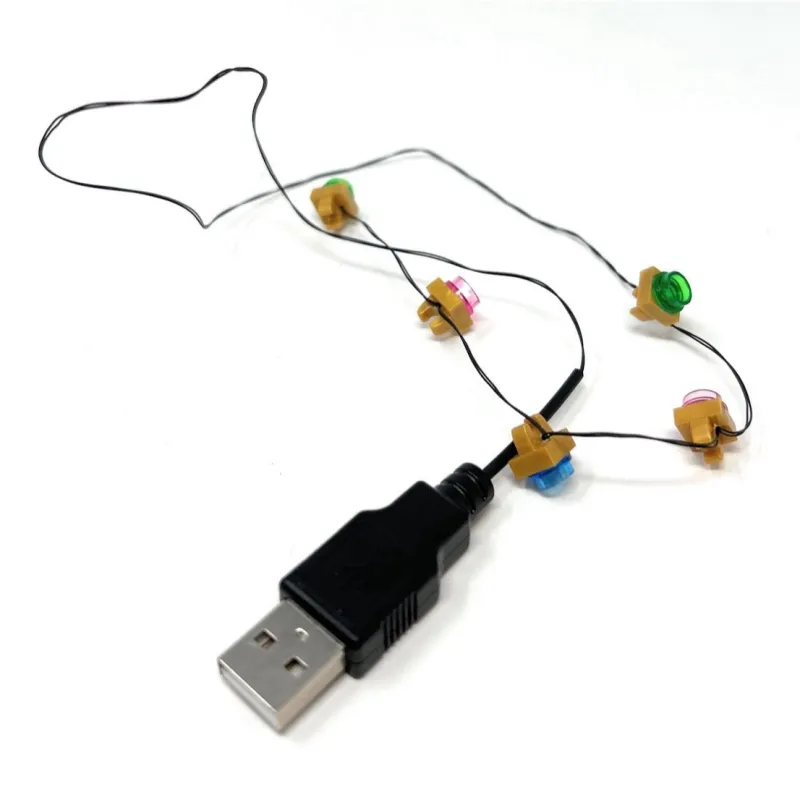 Lego Lighting>The Brick Show Shop Light-Up Christmas Lights Strand (Small) - LEGO Compatible