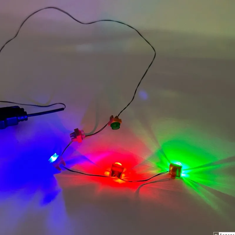 Lego Lighting>The Brick Show Shop Light-Up Christmas Lights Strand (Small) - LEGO Compatible