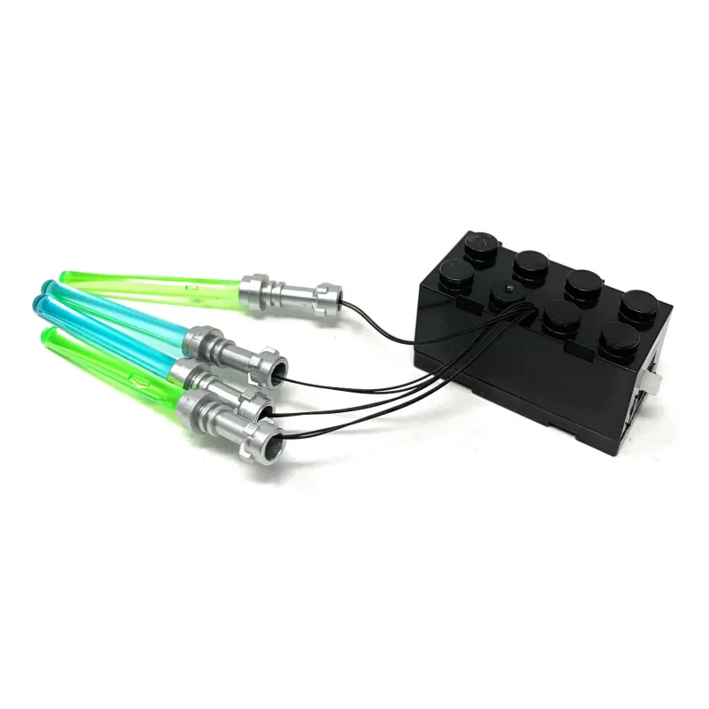 Lego Lighting>The Brick Show Shop Light-Up Lightsabers for LEGO General Grievous Minifigure