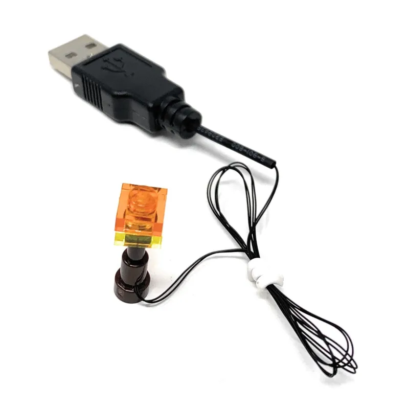 Lego Lighting | Minecraft>The Brick Show Shop Light-Up Minecraft Torch for LEGO Minifigures