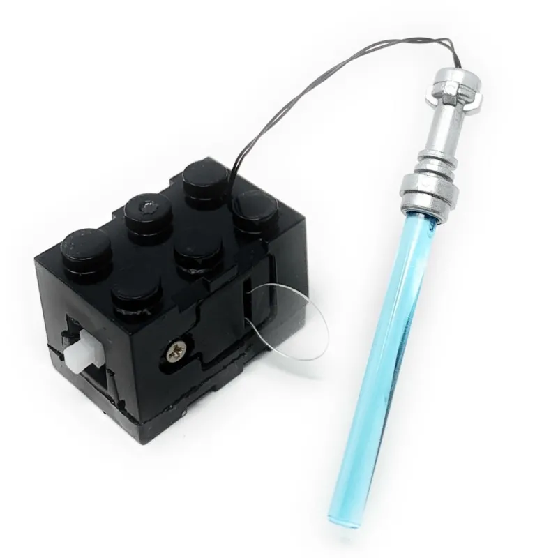 Lego Lighting>The Brick Show Shop Light-Up Minifigure Lightsaber (Blue) - Custom LEGO
