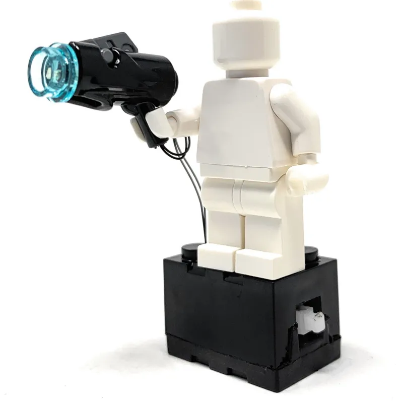 Lego Lighting>The Brick Show Shop Light-Up Minifigure Lightsaber (Blue) - Custom LEGO
