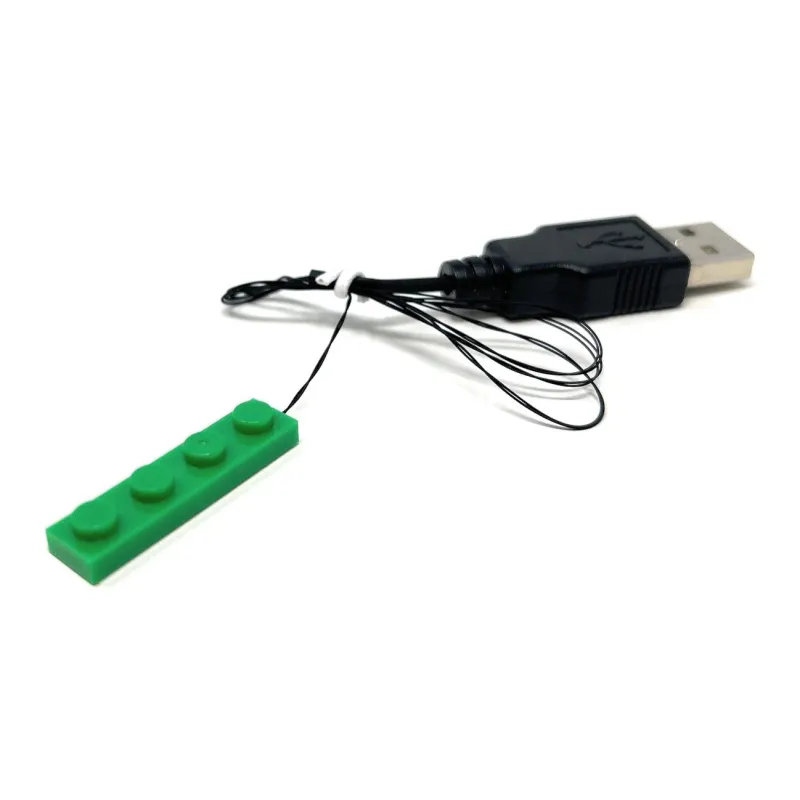 Lego Lighting>The Brick Show Shop Light-Up 1x4 Plate (USB) - LEGO Compatible