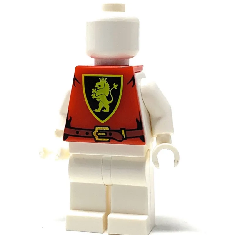 Brick Forge>The Brick Show Shop Lion Knight (Castle) Torso Tunic - BrickForge Part for LEGO Minifigure