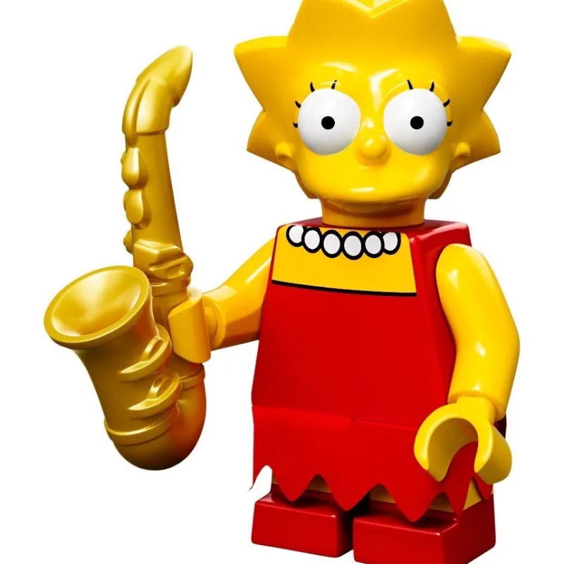 Collectible Minifigures>The Brick Show Shop Lisa Simpson - LEGO Simpsons Collectible Minifigure (Series 1) (2014)