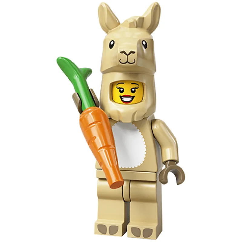 Collectible Minifigures>The Brick Show Shop Llama Costume Girl - LEGO Series 20 Collectible Minifigure