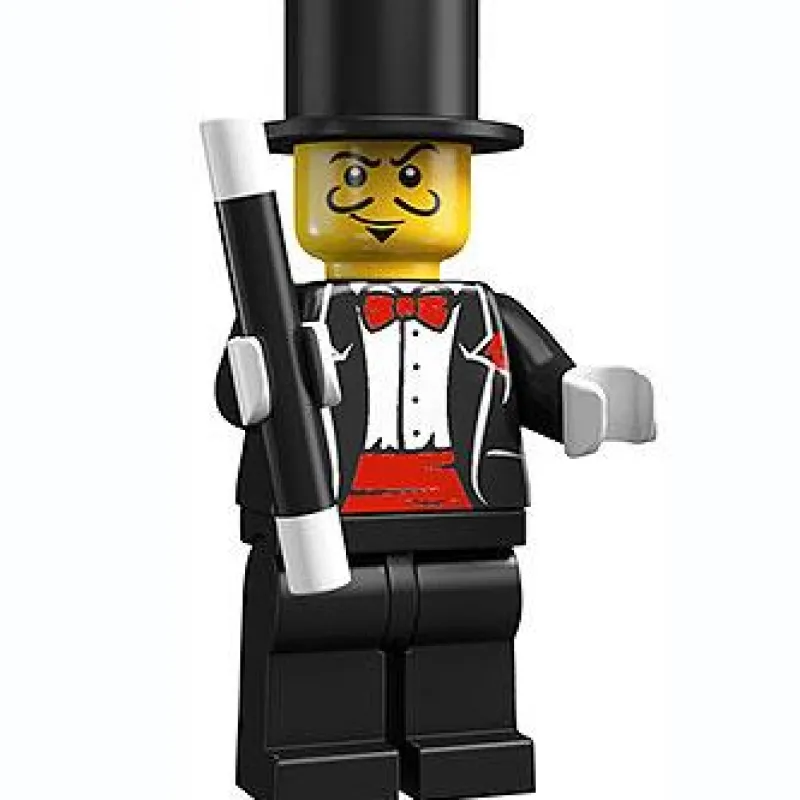 Collectible Minifigures>The Brick Show Shop Magician - Series 1 LEGO Collectible Minifigure (2010)