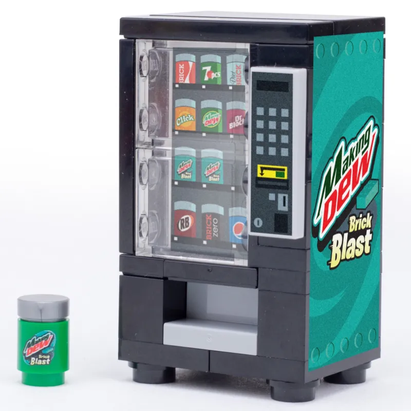 B3 Customs | Vending Machines>The Brick Show Shop Making Dew (Brick Blast) - B3 Customs Soda Vending made