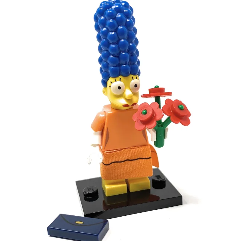 Collectible Minifigures>The Brick Show Shop Marge Simpson (Date Night) - LEGO Simpsons Collectible Minifigure (Ser