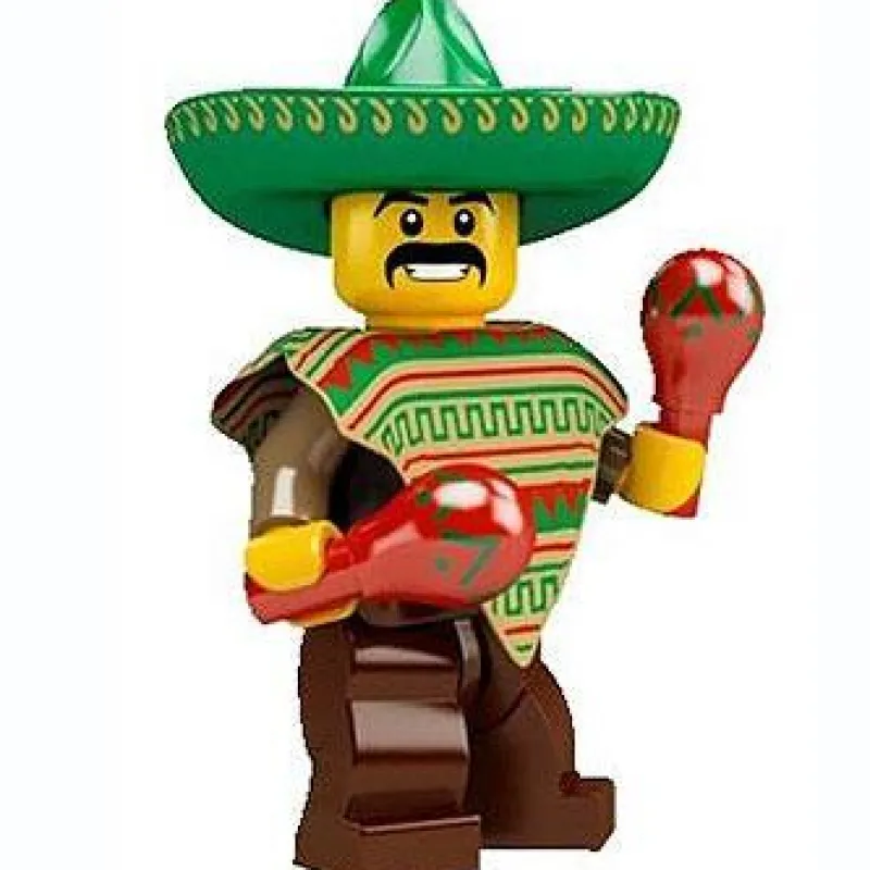Collectible Minifigures>The Brick Show Shop Mexican - Series 2 LEGO Collectible Minifigure (2010)