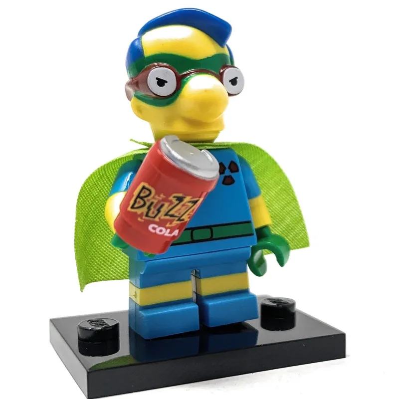 Collectible Minifigures>The Brick Show Shop Milhouse (Fallout Boy) - LEGO Simpsons Collectible Minifigure (Series