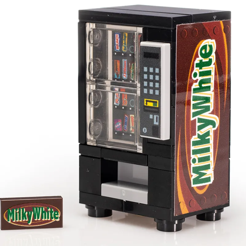 B3 Customs | Custom Parts>The Brick Show Shop Milky White - B3 Customs® Candy Vending Machine