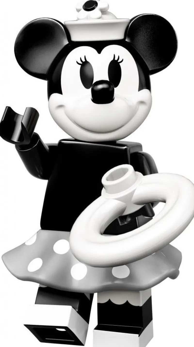Disney | Collectible Minifigures>The Brick Show Shop Minnie Mouse (Vintage) - LEGO Disney Collectible Minifigure (Series 2)