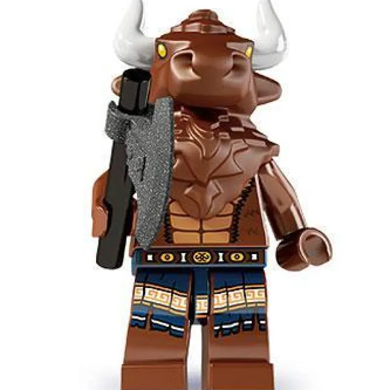 Collectible Minifigures>The Brick Show Shop Minotaur - LEGO Series 6 Collectible Minifigure (2012)