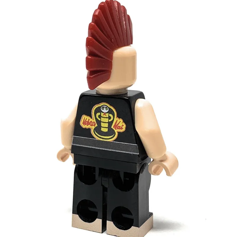 B3 Customs>The Brick Show Shop Mohawk Kid - Kobrick Kai Custom Minifigure