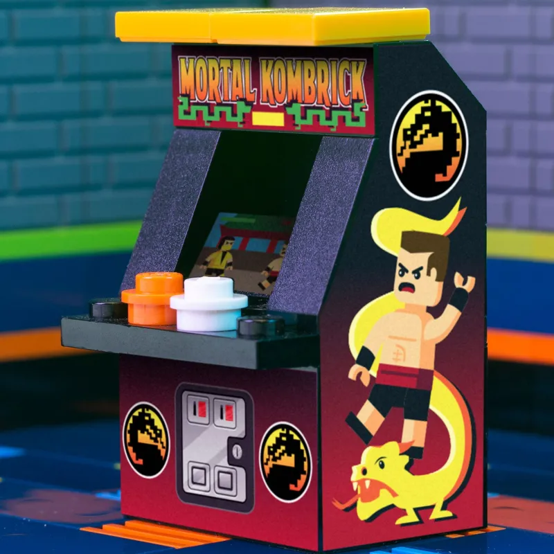 B3 Customs | Arcade>The Brick Show Shop Mortal Kombrick - B3 Customs Arcade Machine made using LEGO parts