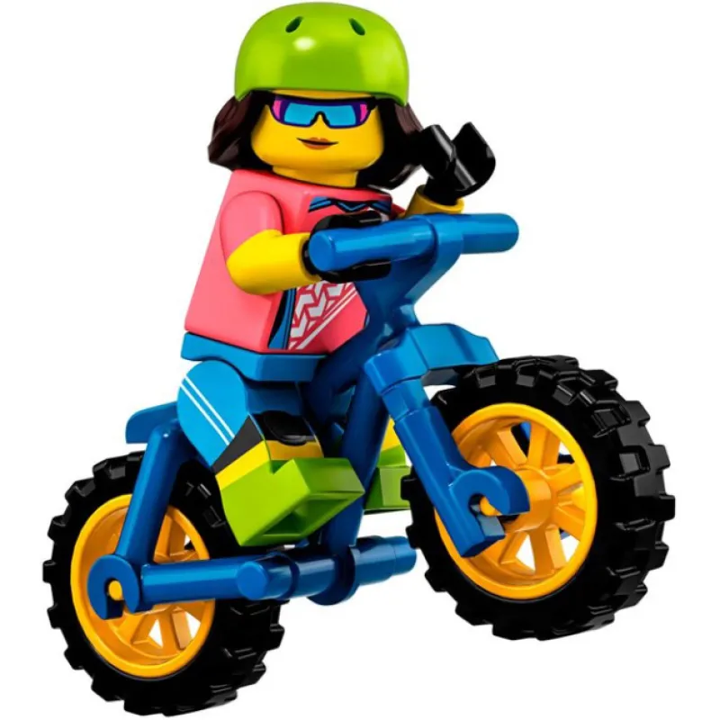 Collectible Minifigures>The Brick Show Shop Mountain Bike (Female) - LEGO Series 19 Collectible Minifigure