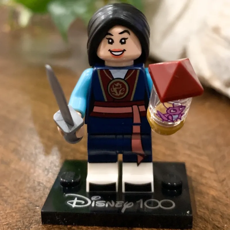 Disney | Collectible Minifigures>The Brick Show Shop Mulan - LEGO Disney 100 Collectible Minifigure (2023)