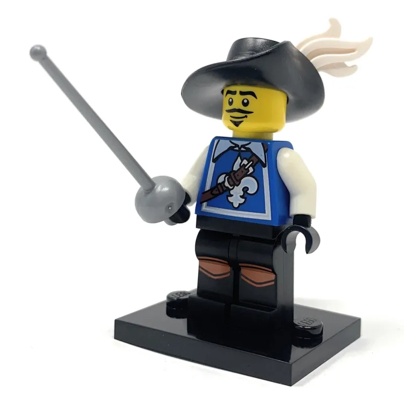 Collectible Minifigures>The Brick Show Shop Musketeer - LEGO Series 4 Collectible Minifigure