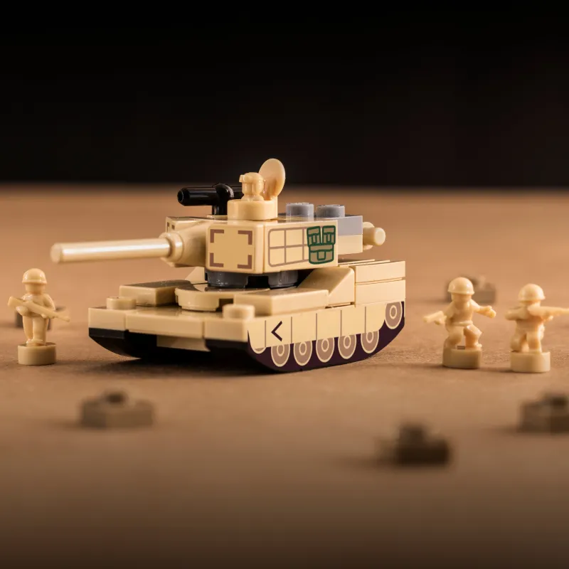 B3 Customs | Military>The Brick Show Shop Nano M1 Abrams Tank - Custom Military Set