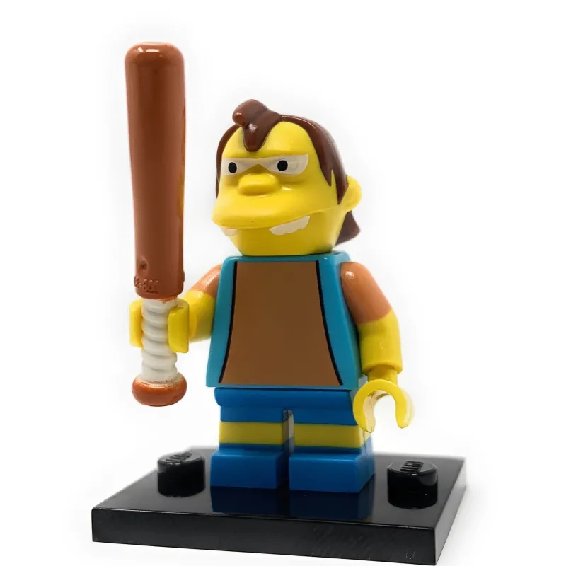 Collectible Minifigures>The Brick Show Shop Nelson Muntz - LEGO Simpsons Collectible Minifigure (Series 1) (2014)