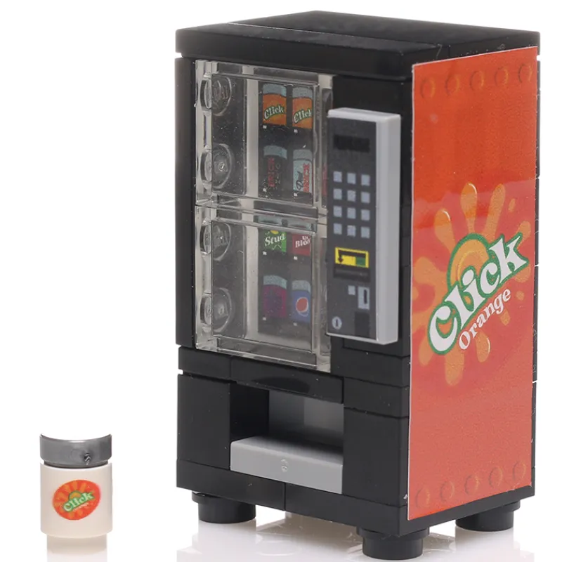 B3 Customs | Vending Machines>The Brick Show Shop Orange Click - B3 Customs Soda Vending Machine