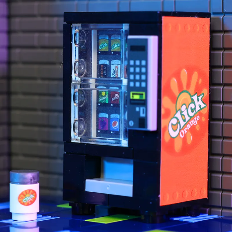 B3 Customs | Vending Machines>The Brick Show Shop Orange Click - B3 Customs Soda Vending Machine