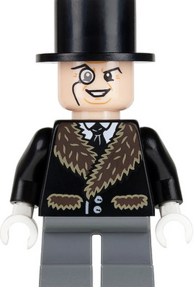 Dc Comics>The Brick Show Shop Penguin (Fur Collar) - LEGO Batman DC Comics Minifigure (2014)
