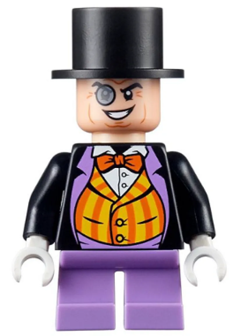 Dc Comics>The Brick Show Shop Penguin (Orange Striped Vest) - LEGO DC Comics Minifigure (2020)