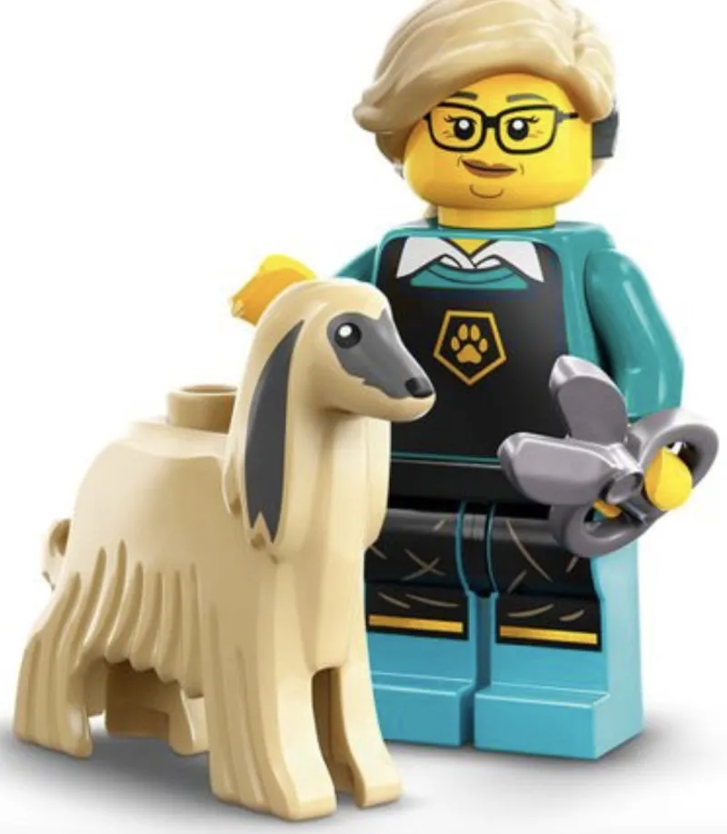 Collectible Minifigures>The Brick Show Shop Pet Groomer - LEGO Collectible Minifigure 71045 (Series 25) (2024)