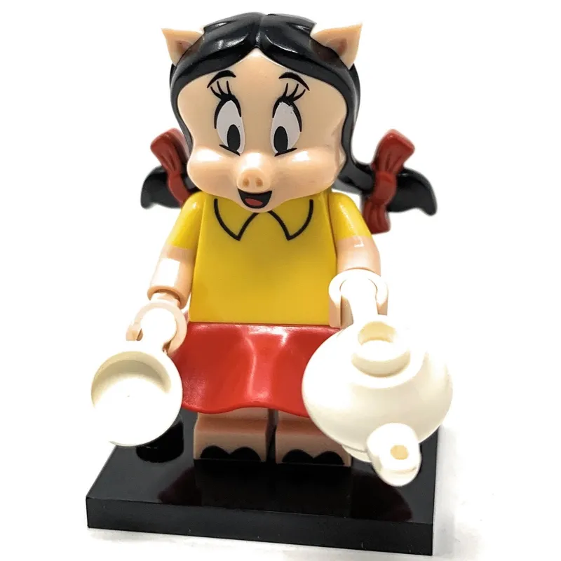 Collectible Minifigures>The Brick Show Shop Petunia Pig - LEGO Looney Tunes Collectible Minifigure (Series 1) (202