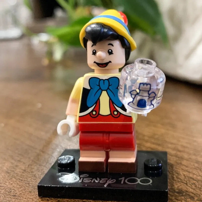 Disney | Collectible Minifigures>The Brick Show Shop Pinocchio - LEGO Disney 100 Collectible Minifigure (2023)
