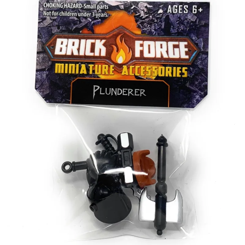 Brick Forge>The Brick Show Shop Plunderer - Dwarf Warrior Minifig Pack - BrickForge